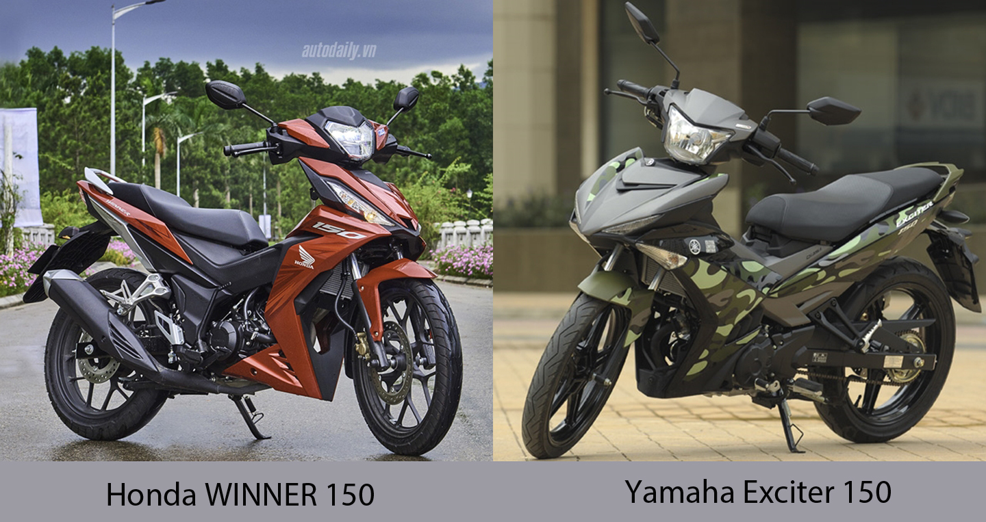 45,5 triệu, chọn Yamaha Exciter 150 hay Honda WINNER 150?